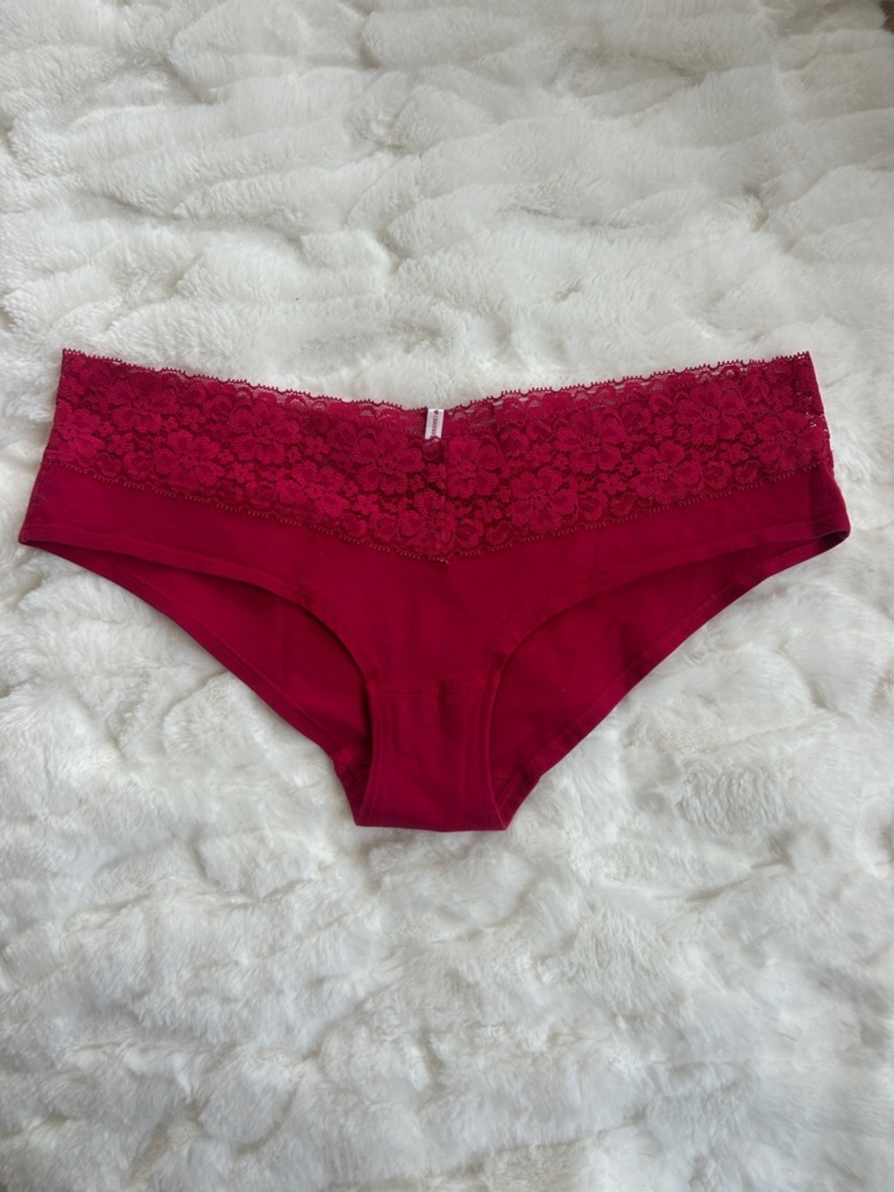 2010 Y2K Vintage PINK Victoriaās Secret Extra Low Rise Hipster Panty M